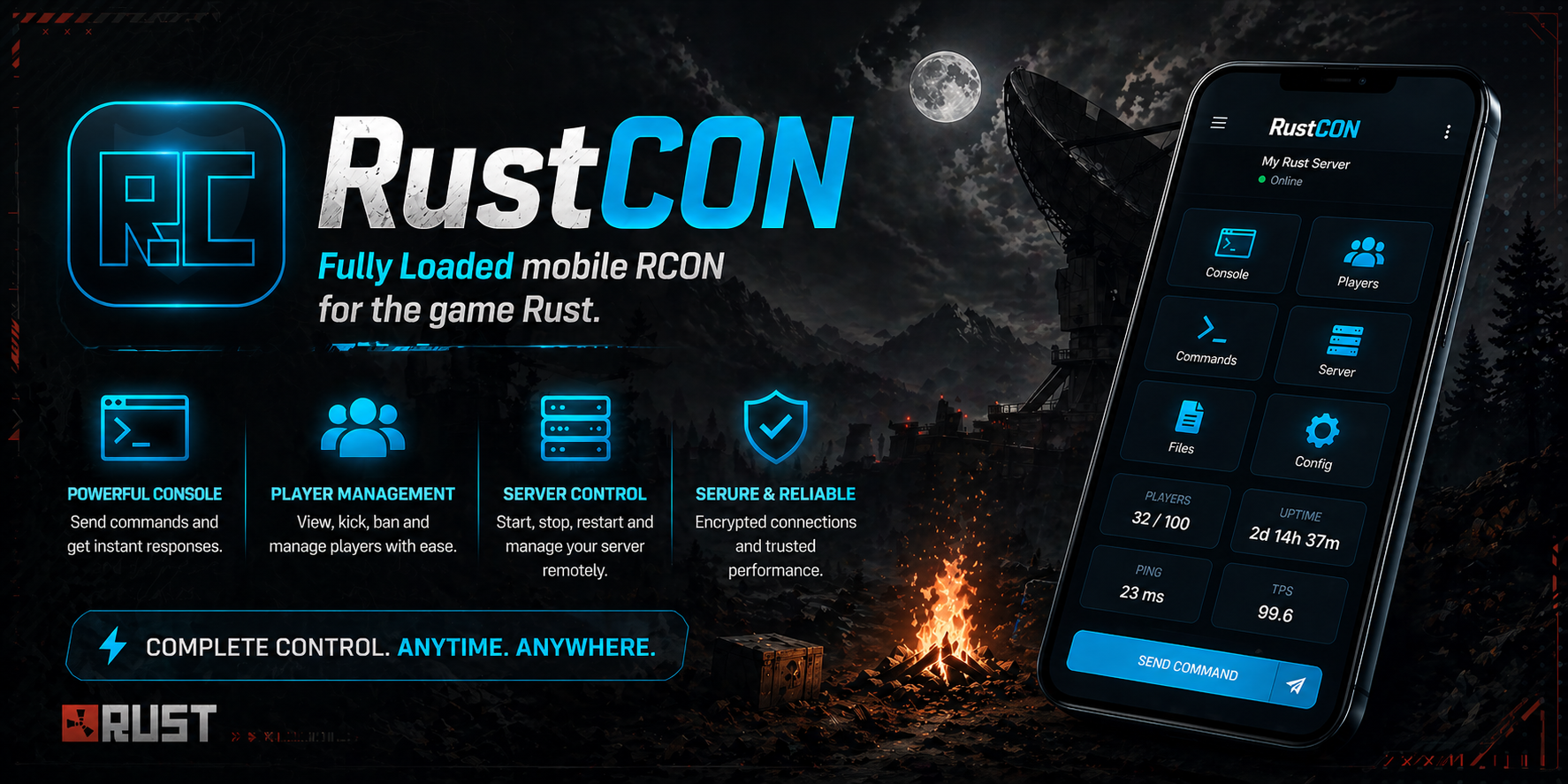 RustCON Desktop banner